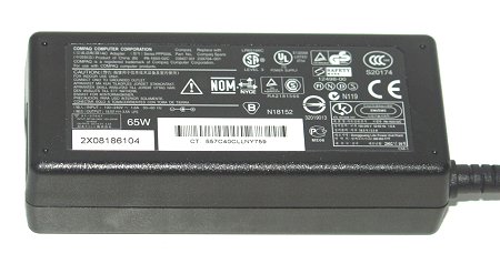 HP 391172-001 18.5V 3.5A 65W AC Adapter for 384019-003 PPP009H PPP009L PA-1650-02HC NC2400 NC6320 NC6400 NX631